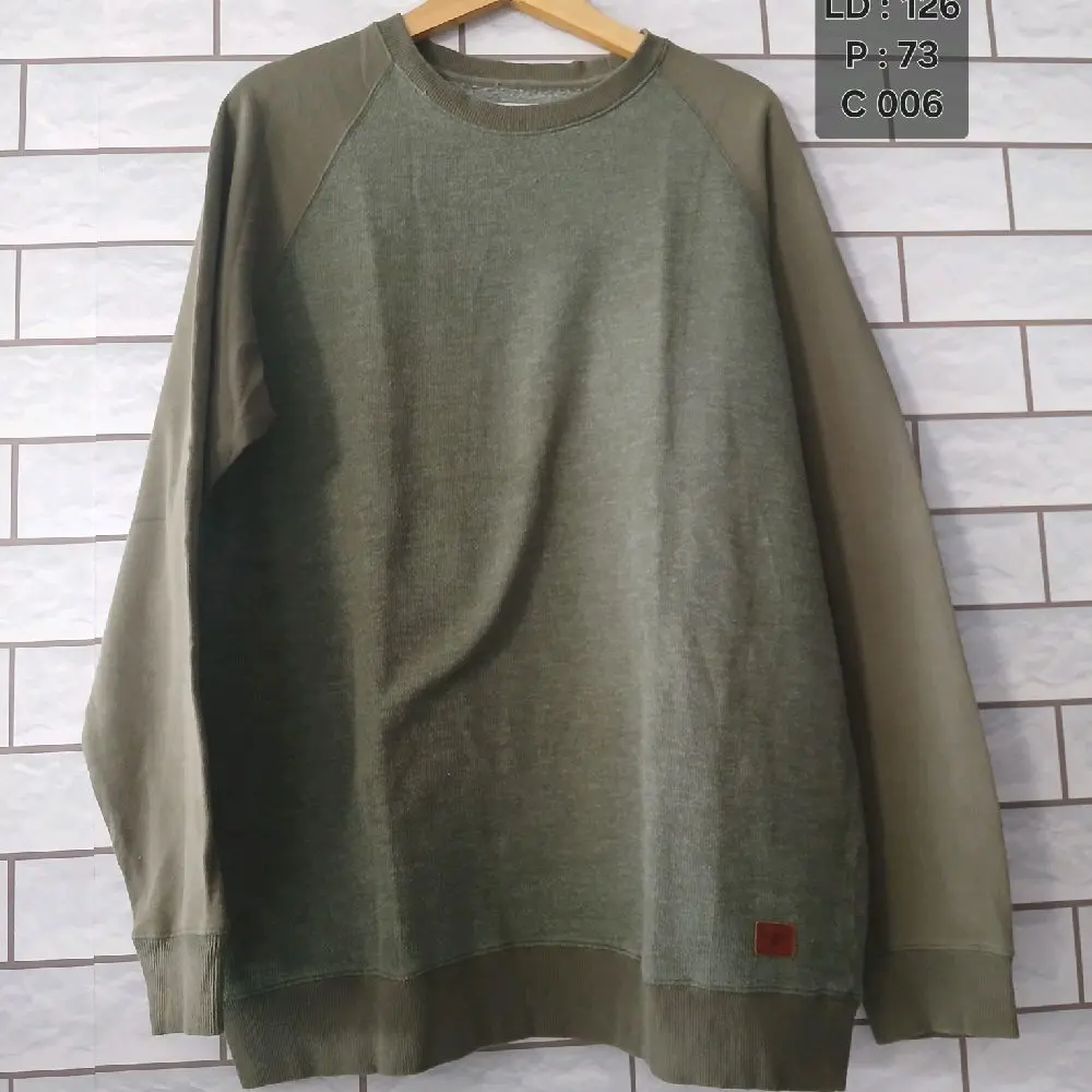 C006 / OBRAL BAJU IMPORT pria wanita/lengan panjang/army XXL