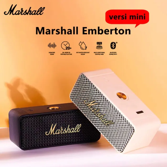 SPEAKER BLUETOOTH WIRELESS MARSHALL M8 EMBERTON SUPER BASS Jam