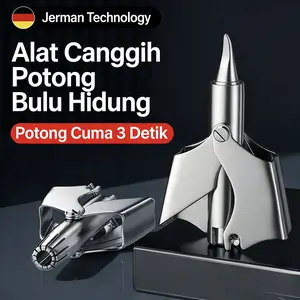 【Sam's Market】Alat Cukur Bulu Hidung Manual Stainless Steel Jerman Technology Potong Cuma 3 Detik Alat Canggih untuk Cleaning