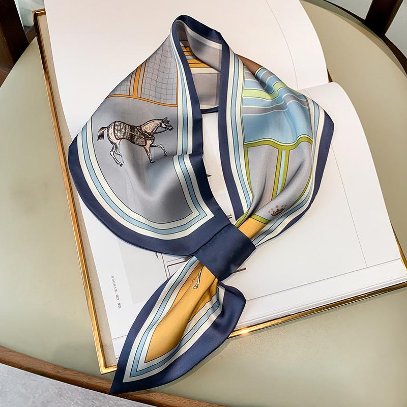 Khăn Quàng Lụa, Dài Và Nhỏ, Thiết Kế Đơn Giản Và Dễ Phối Đồ Được Trang Trí Bằng Khăn Quàng Cổ Nhỏ Khăn Quàng Lụa WJ1091