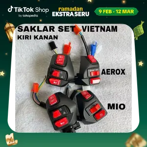 Saklar Tombol Saklar Hitam Sein Hazard Pass Beam Only MioMio J Mio Sporty Jupiter Z Jupiter Mx Smile M3 Mio Soul GTXeon Aerox 155 Motorcycle