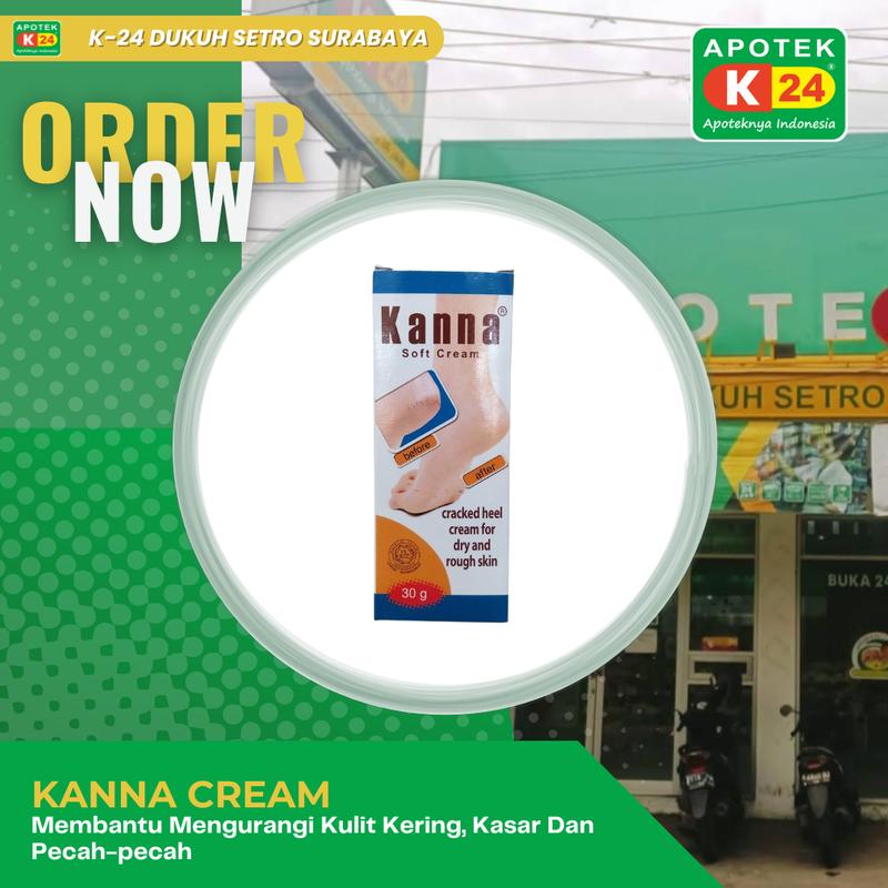 KANNA CREAM LEMBUT 15 GRAM,30 GRAM (PER TUBE) - PERAWATAN 3