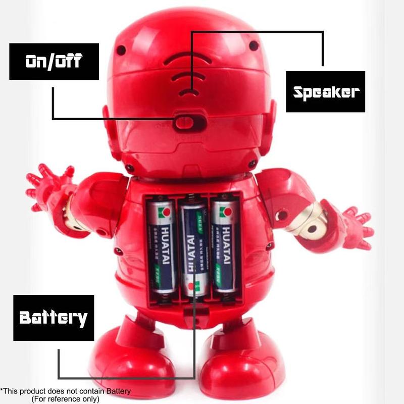 Product Introduction of Dancing Optimus Prime Spider man  Light Music Electric Toys 21