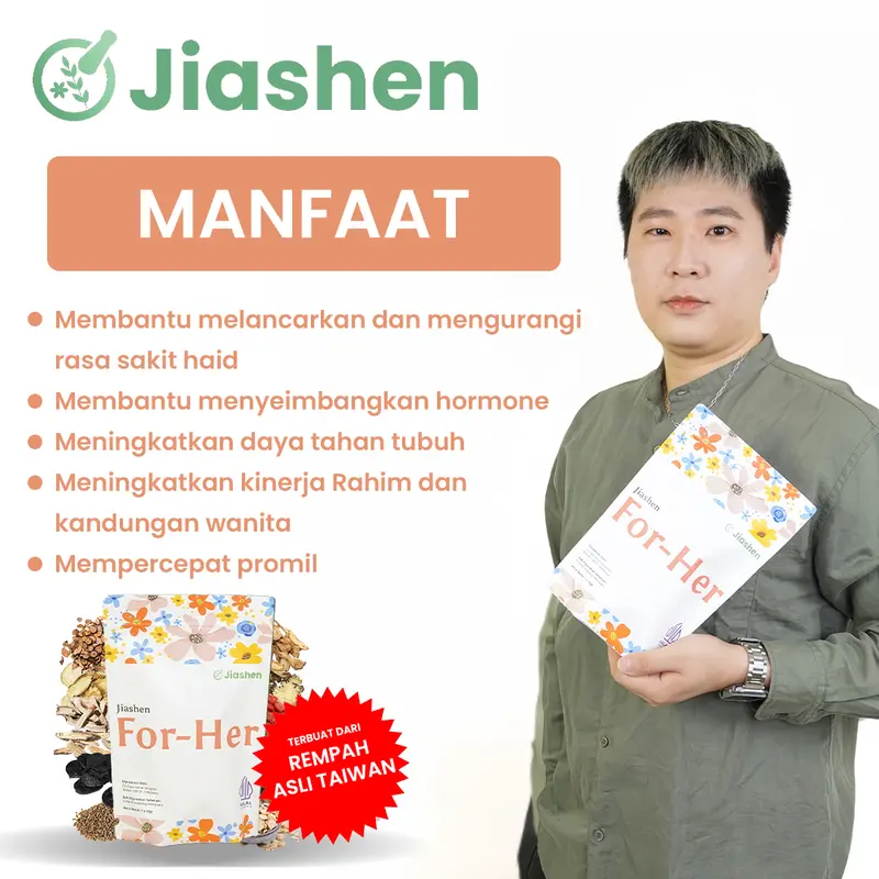 Jiashen For-Her - Herbal untuk Kesehatan Wanita 2