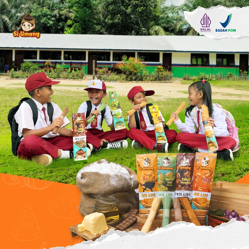 Si Umang Cemilan Sapu Lidi 130G Paket Bundling Hemat 10 Pcs (TIDAK BISA REQUEST RASA) Food Jajanan Snack Keripik Asin Manis Pedas Gratis Ongkir Rp0 4