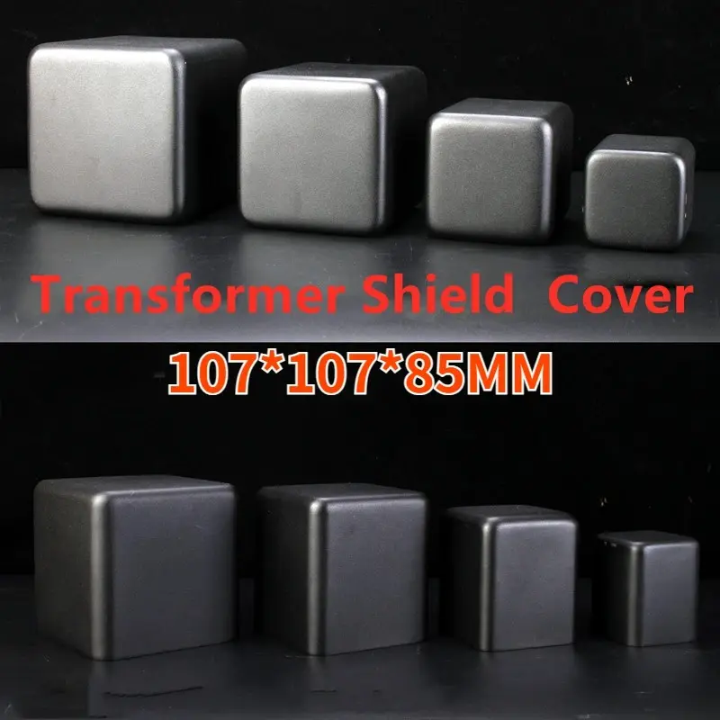 107*107*Height 85MM Transformer Cover Transformer Shield Shell Transformer Accessories Shield Cover Power Amplifier