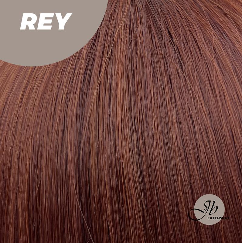 JBEXTENSION【UK】22 Inches Wolf Cut Red Wig With Bangs REY 8