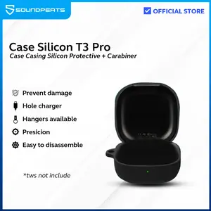 SoundPEATS Case Cover Silicone Protecter For T3 Pro