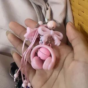 Dinova store Bag charn Earphone gantungan tas kunci
