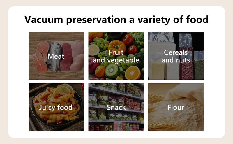 Product Introduction of Máy hút chân không, Yivy, Chức năng 5 trong 1, Máy hút chân không thực phẩm tự động, với 5 trong 1, Máy hút không khí tự động, với 30 chiếc túi niêm phong chân không và ống hút không khí 16