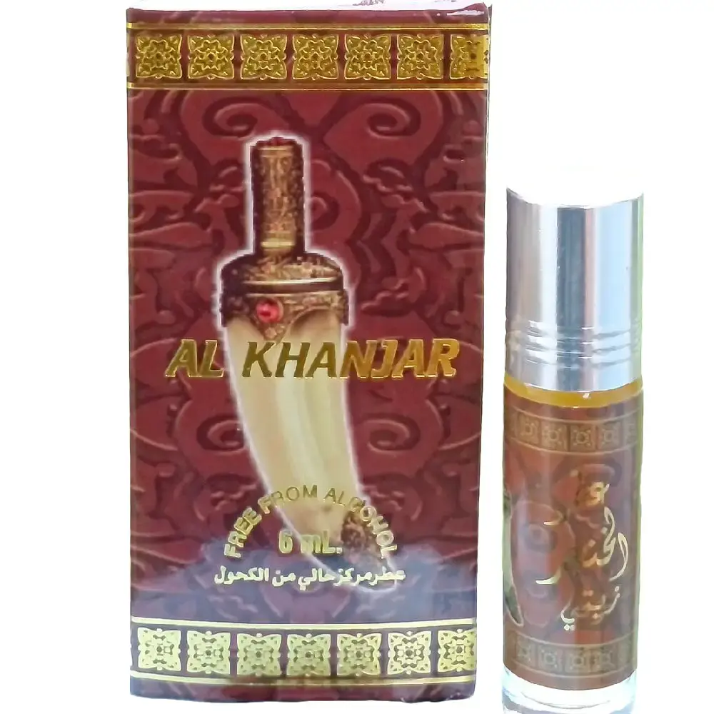 Parfum Dobha roll on Aroma ALKHANJAR 6ml/ Minyak Wangi Tahan Lama Perfume