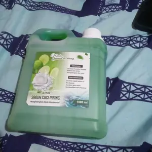 SABUN CUCI PIRING LEMON JERIGEN 1 LITER ( FREE PACKING BUBBLE WRAP ).