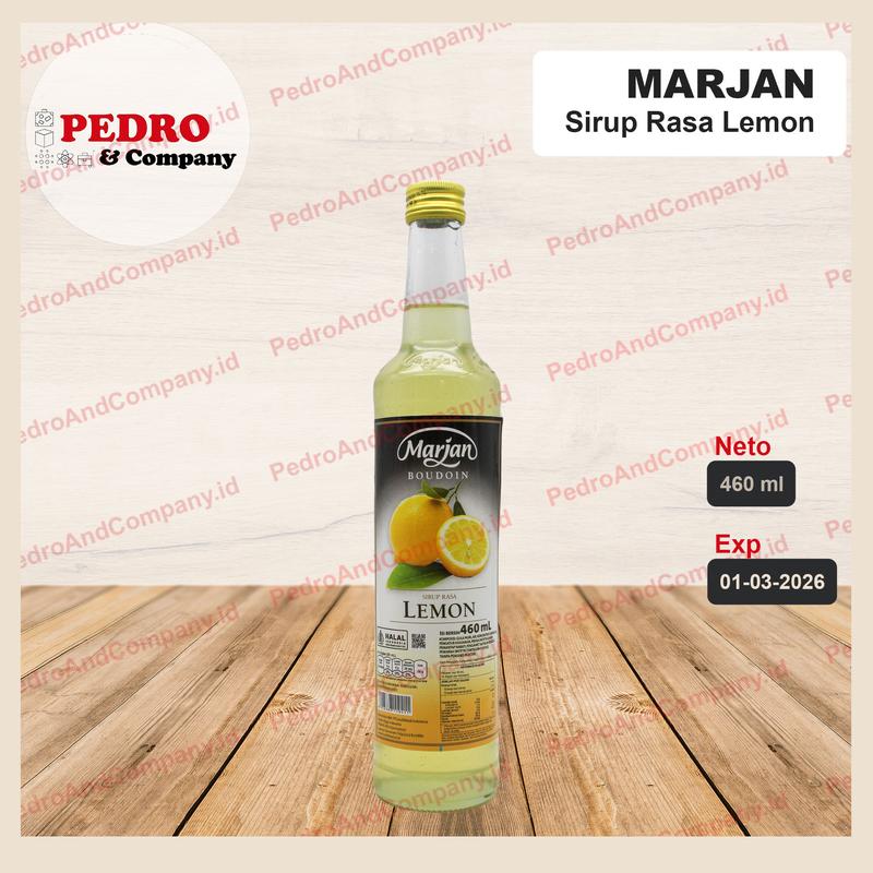 Marjan sirup syrup rasa lemon 460 ml - Shop | Tokopedia