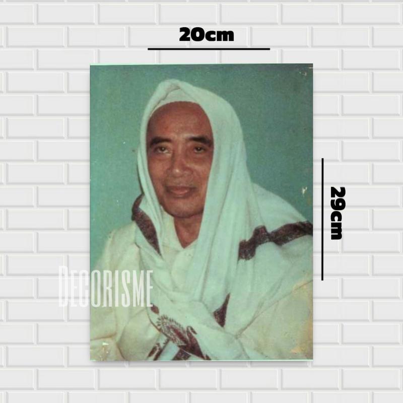 Product Introduction of Walldecor ULAMA HABIB KIYAI hiasan dinding pajangan hadiah foto islami wali pemuka agama islam papan mdf tebal 8mm ukuran 20x29cm 6