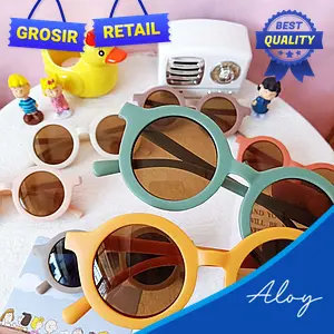 PL-H001A "PROMO" Kacamata Anak Kacamata Hitam Untuk Bayi Usia 0-8 Tahun Kacamata Anak/Bayi  A1 Fashion