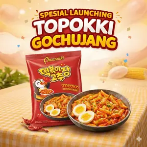[SOFT LAUNCHING] TOPOKKI GOCHUJANG Halal - Makanan korea pedas gurih