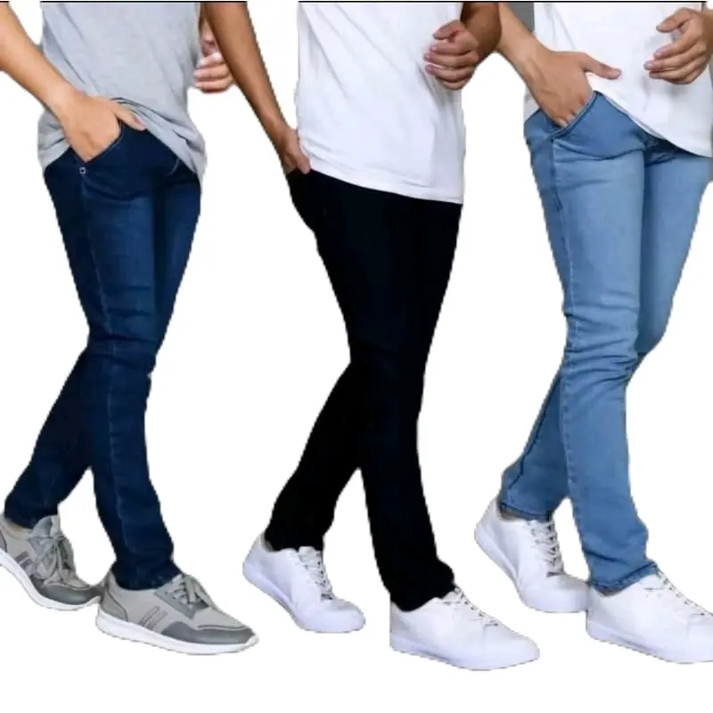 CELANA PANJANG JEANS PRIA SKINY SLIMFIT Pria Panjang Melar Skinny Denim 5