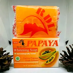 RDL Papaya Whitening Soap ekstrak carica pepaya Bath & Shower