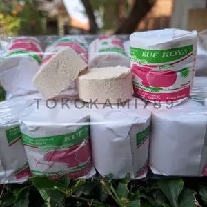 Kue Koya / Satron Linggar Sari, Cemilan Asli Ciamis, Tepung Beras, Ketan, Gula, Vanili, Susu, ISI 10 Bungkus Snack Food Lezat