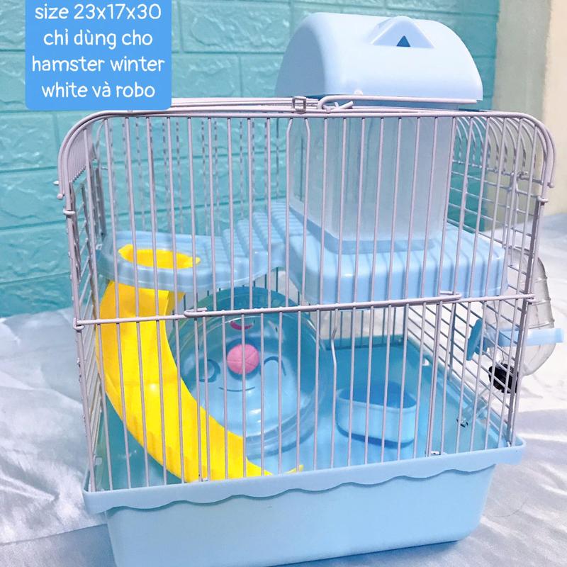  Lồng chuột hamster nhiều tầng đầy đủ phụ kiện   y như trong hình   