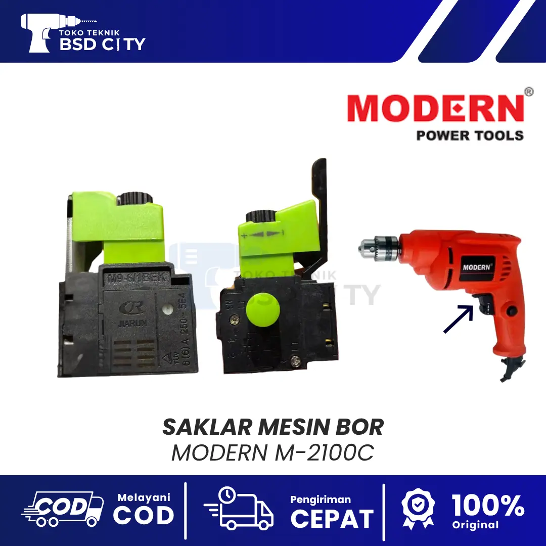 Saklar Mesin Bor MODERN M2100C