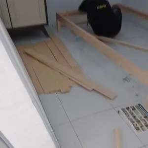 TETE_2  Ranjang Kayu Solid Ranjang Single Ranjang Ganda Untuk Dewasa Anak Desain Minimalis Tanpa Kepala Ranjang Ranjang Tatami Untuk Kamar Tidur Sempit Apartemen Mudah Dipasang Bahan Kokoh Tahan Lama Kasur 180x200 Dipan Kayu 160x200 cm