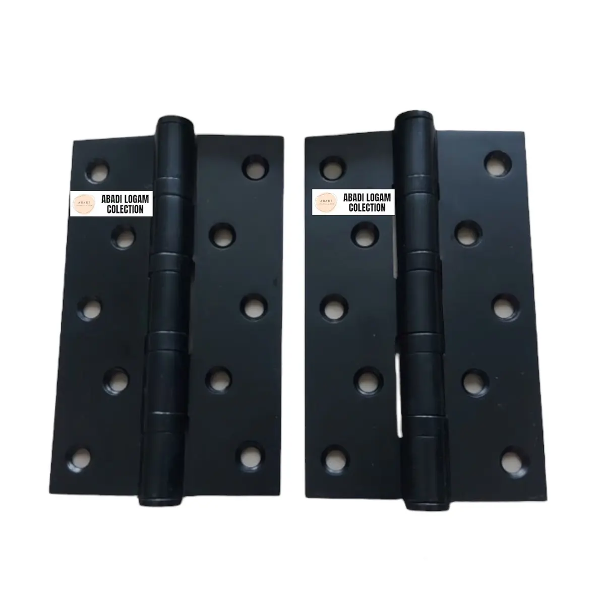 Engsel Pintu dan Jendela Hitam Bahan Besi Tebal - 1 Pasang (2 Buah)