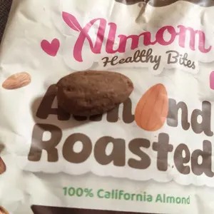 ALMOM ROASTED - Kacang Almond Panggang 30gr | Camilan Sehat Rendah Kalori - Non MSG