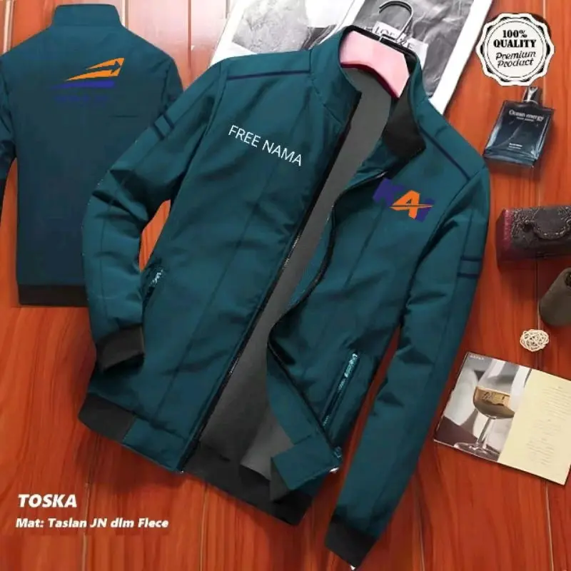 JAKET CUSTOM  RUBY WATERPROOF JAKET BOLAK BALIK FREE NAMA 6
