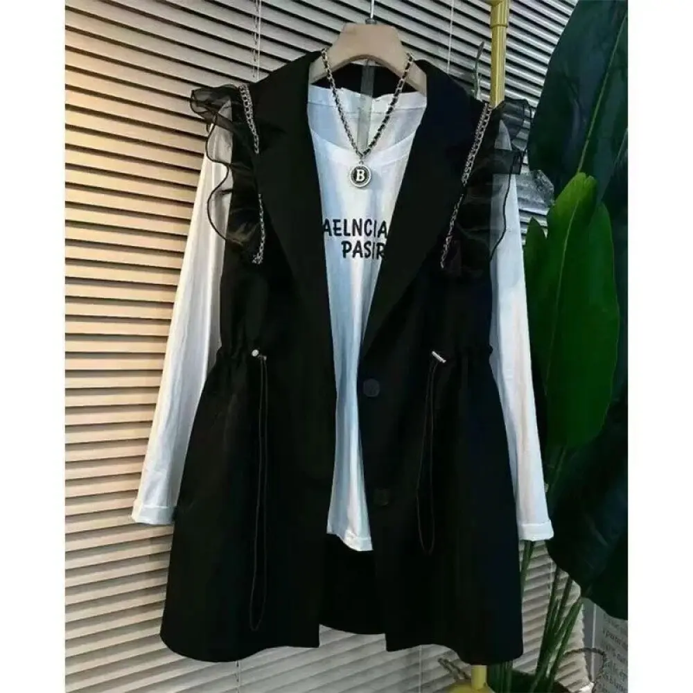 [ready stock]FADFAD Vest wanita minimalis terbaru tanpa lengan