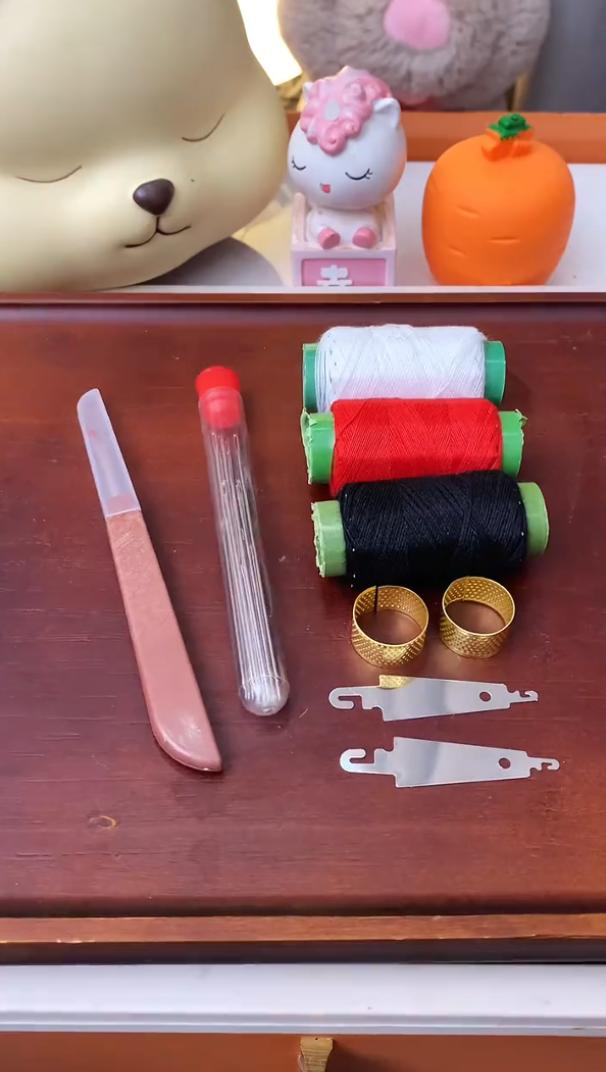 Set 34-potong jarum baja pemotong jahitan jarum mata besar pemotong jahitan jarum alat jahit