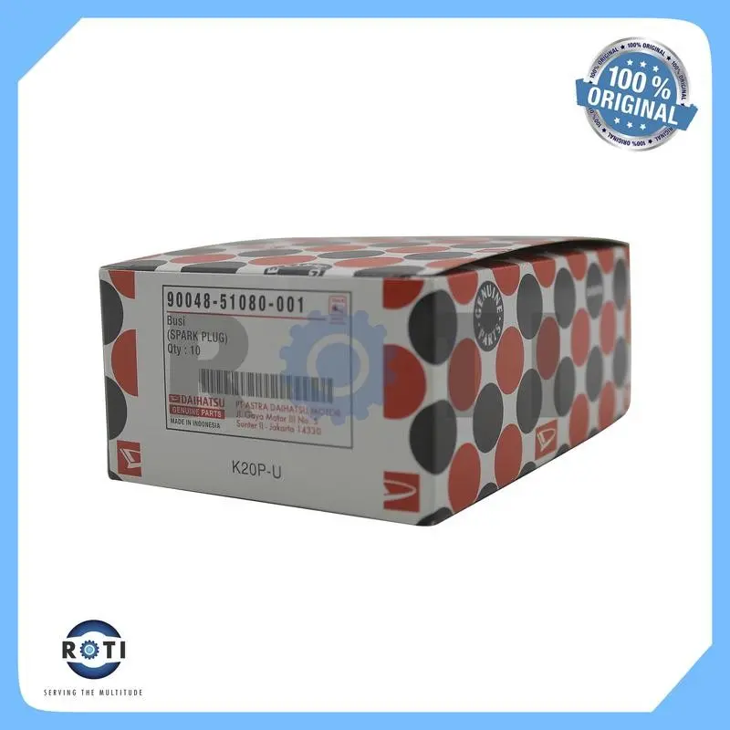 SPARK PLUG BUSI ZEBRA K20P-U // D90048-51080-001 2