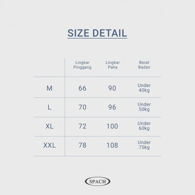 [ISI 3 PCS] T001- Spach - Celana Dalam Boxer Pria Seemless | Celana Dalam Pria L - XXL | Elastis, Nyaman, Lembut 2