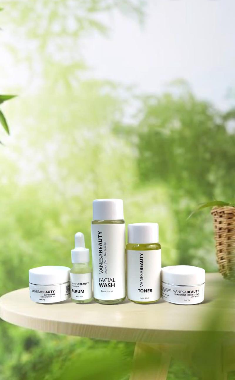 Product Introduction of (OBRAL) Vanesa Beauty Skincare All Varia Kusam Mencerahkan memudarkan Flek mengatasi Jerawat susah putih kulit sensitif Wajah Kerutan 1