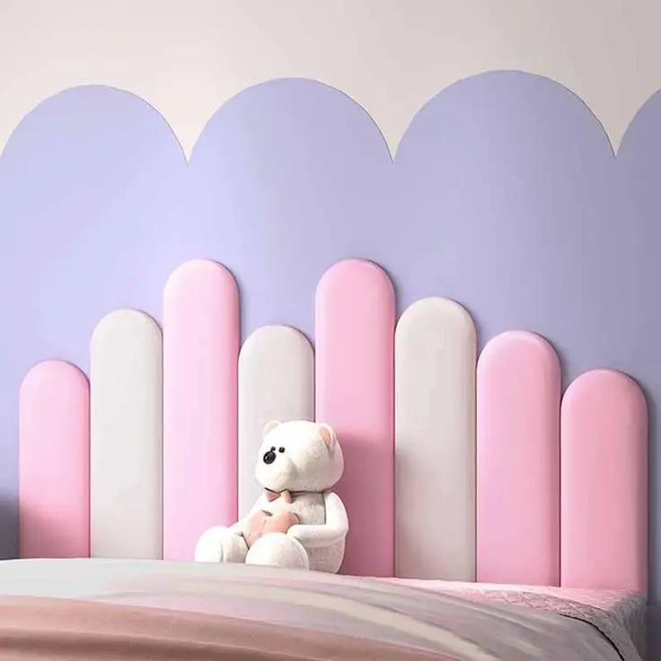 Harga per 1pcs Headboard Pelindung Tembok Tempat Tidur Bayi – Desain Headboard Nyaman & Estetik