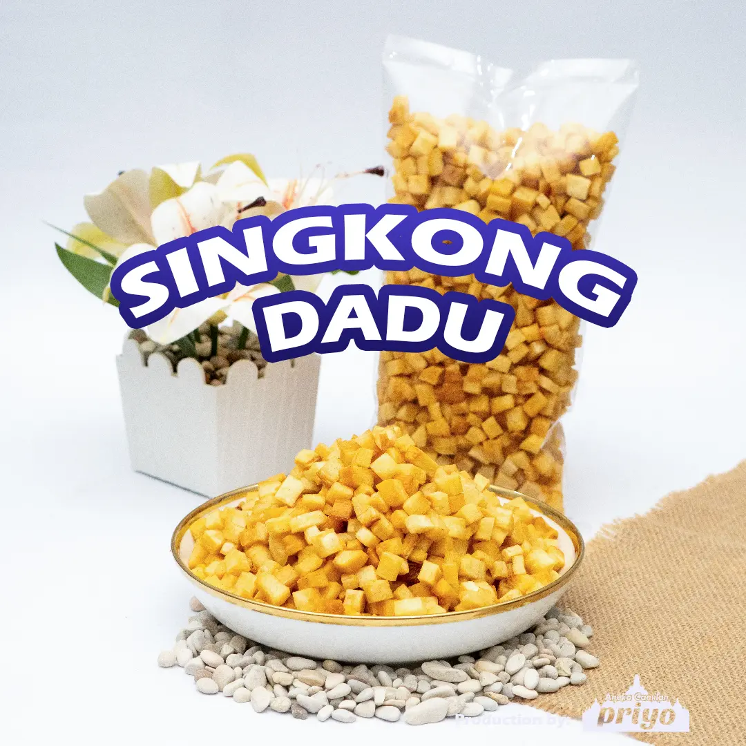 Singkong Dadu Original Gurih 250Gram - 1000 Gram