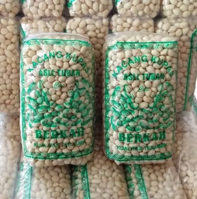 Kacang Kupas Tanah Mentah Tuban 1 Kg 50 Gram Kemasan 3 bungkus  X 350 Gram Organik Food Makanan 4