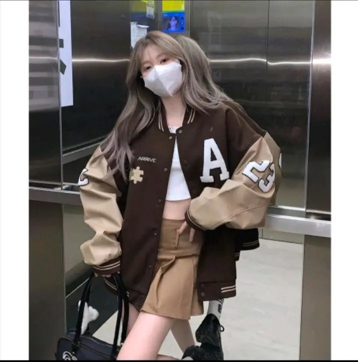jaket baseball chook lucky A/jaket