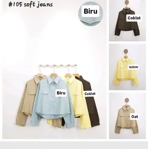 CROP TOP SOFF JEANS OLA BKK  Wanita
