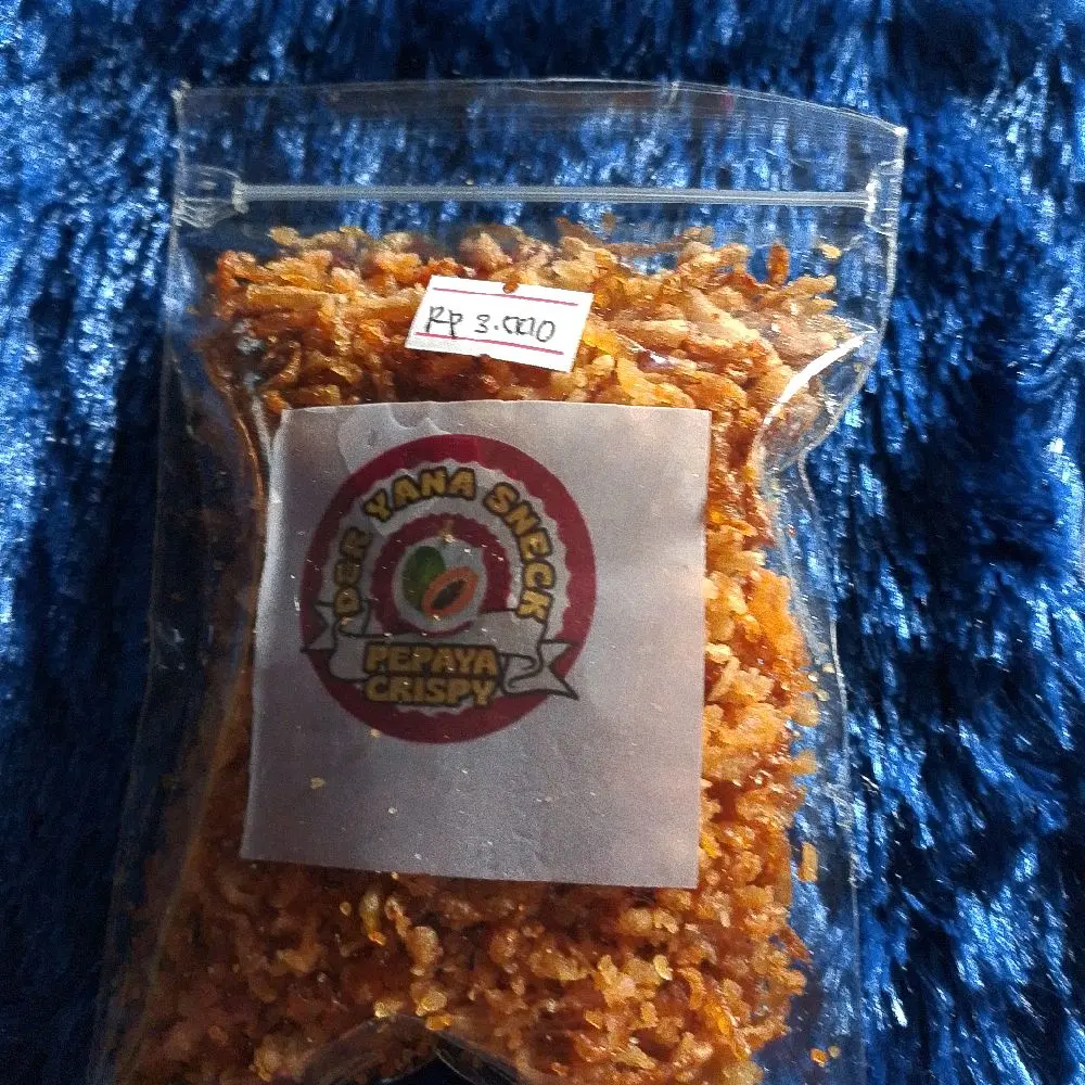 D&R Yana Snack Pepaya Crispy - Camilan Renyah dan Lezat