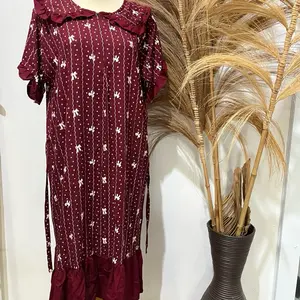 SALSA DRESS BUSUI FRIENDLY RAYON PREMIUM||SALSA DRESS KOMBINASI||DASTER WANITA BUSUI