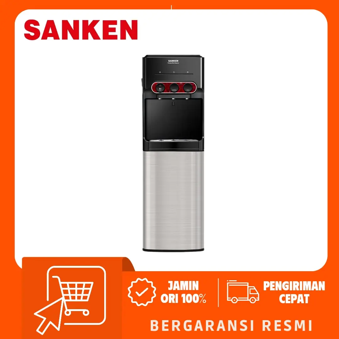 SANKEN Dispenser Galon Bawah 535ic Low Watt HWD-C535IC