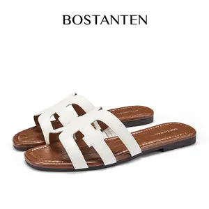 [Volcano Sandals] Bostanten Sandal Wanita Sandal pantai berongga dengan ujung terbuka