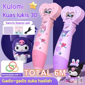 COD DIY LUKISAN 3D Pena Cetak 3D Printer Arts dengan Layar LED - USB Cable dan PLA 6M Filament Gratis