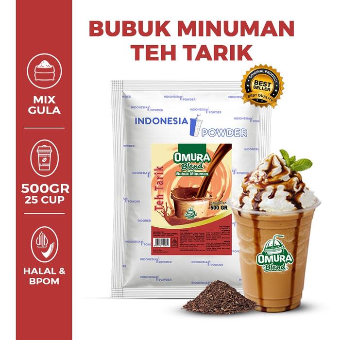 Gambar Bubuk Minuman Rasa Teh Tarik 500 Gr Omura Blend dari OMURA POWDER SHOP Kota Administrasi Jakarta Barat Tokopedia