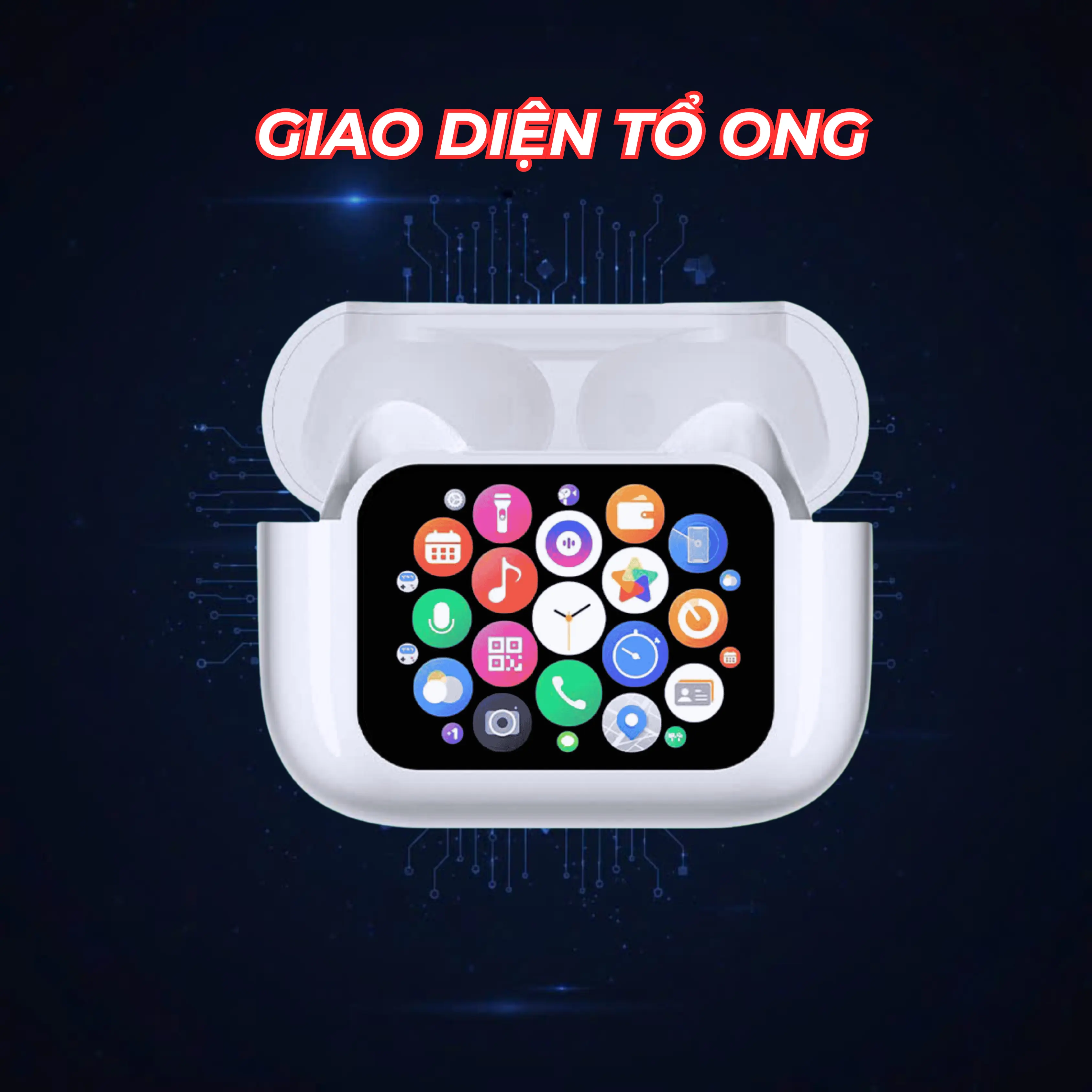 Tai Nghe A11 Ultimate Xịn ( Nâng cấp pin ) Kết Nối App, Full viền màn hình, Chống ồn ENC, Kháng nước IPX6, EQ Cân bằng âm thanh, Phù hợp mọi dòng máy | BigBuy360 - bigbuy360.vn
