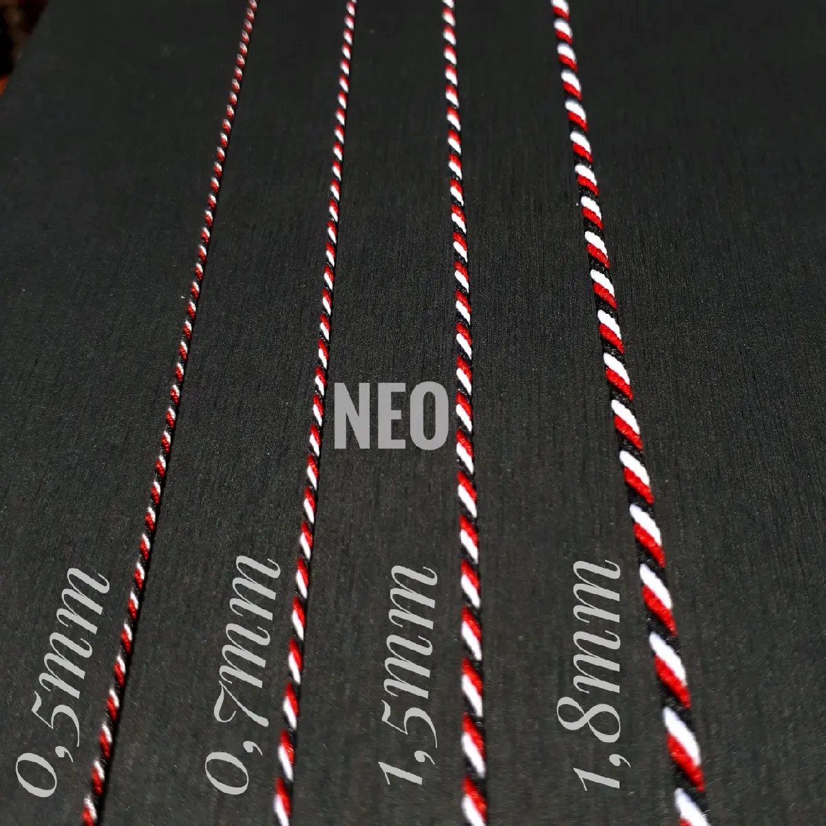 Tali tridatu bahan gelang kalung 135cm original premium