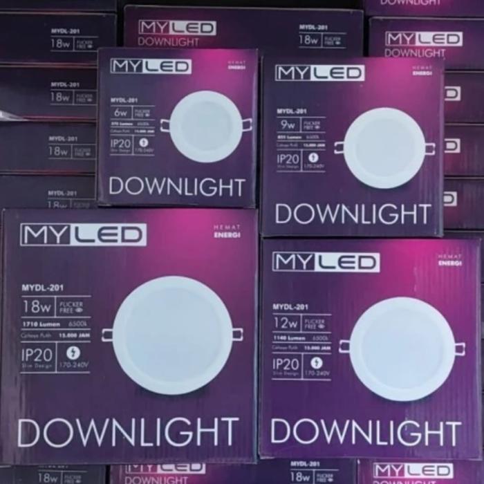 Jual MYLED DOWNLIGHT LED PANEL INBOW BULAT - Jakarta Timur - Shahsuri ...