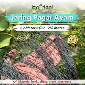 Jaring Pagar Kandang Ayam Lebar 1,2 Meter Panjang 20-25 Meter