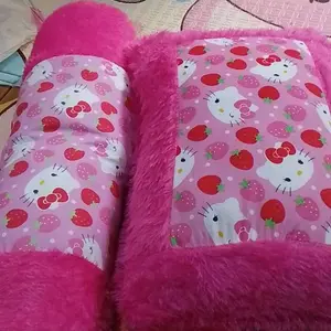 Bantal Karakter Anak Kur0mi 1 Set ( Bantal & Guling ) Cocok Untuk Anak - Anak Unisex